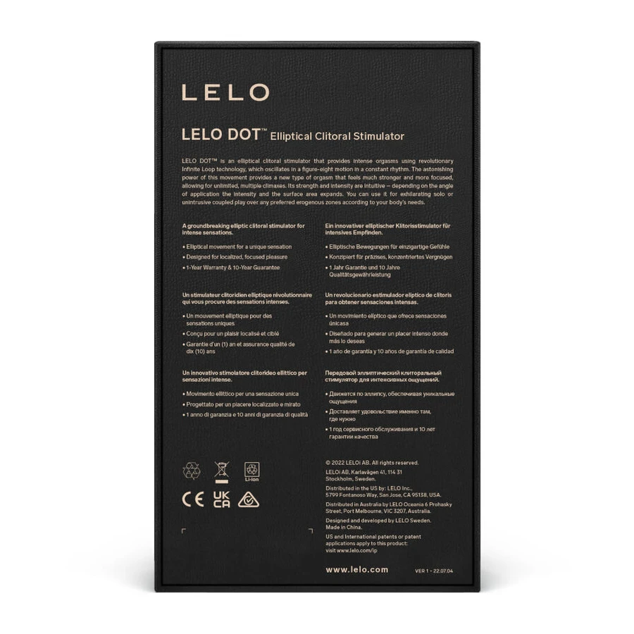 LELO - STIMOLATORE CLITORIDE DOT - ROSA